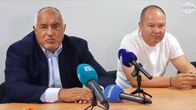 Изборите са решени, всяка машина ще я пипа полицай, каза лидерът на ГЕРБ Бойко Борисов в Ямбол