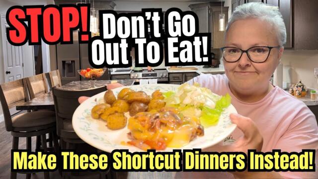 Lazy Dinners For Busy School Nights || Busy Dinner Hacks