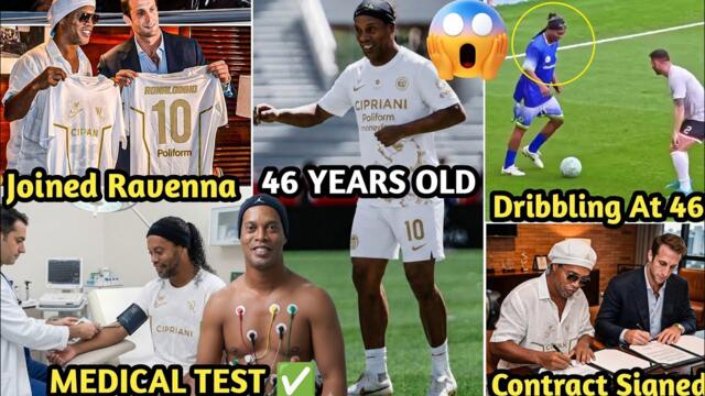 Football World In Shock As Ronaldinho Come Out Of Retirement After 11 Year To Sign For SeriaC Ravena