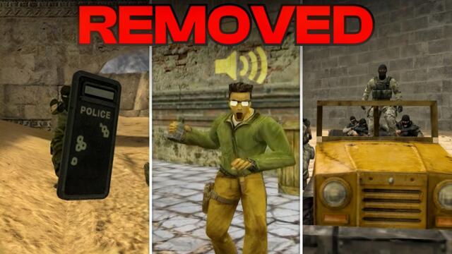 Counter-Strike's Abandoned Features and Unused Items