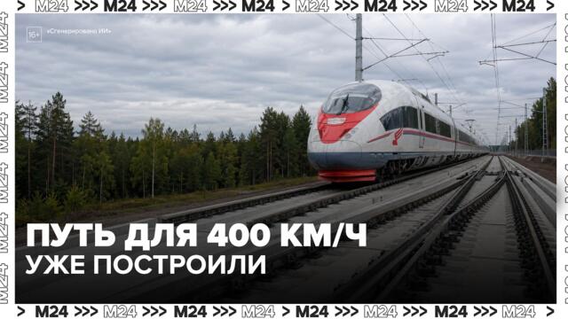 Руски влак с 400 км/ч! Первый участок пути для ВСМ Москва — Петербург испытают «Сапсанами»