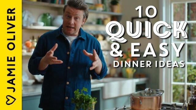 10 Quick & Easy Mid Week Dinner Ideas | Jamie Oliver