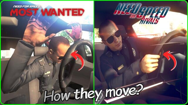 Evolution of POLICE Character MOVEMENT in NFS (1998-2022)