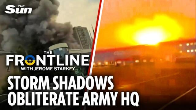 Storm Shadow strike rocks Russian army HQ and Ozon Warehouses burn as CIA visits Moscow