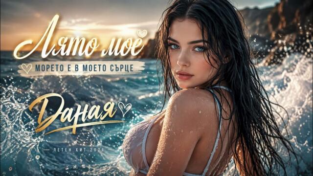 Даная - Лято мое | Морето е в моето сърце | Летен хит 2026