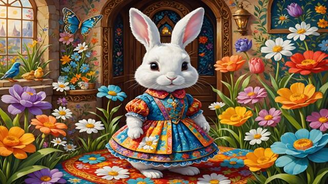 🐰 Зайче дългоушче ... (Дора Габе) 🐰