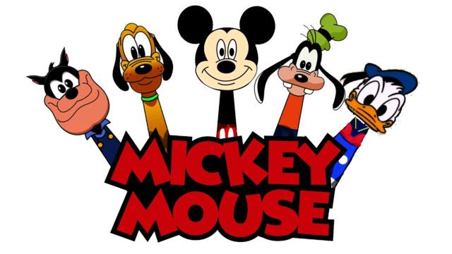 My Sprunki Oc: Mickey Mouse, Pluto, Goofy, Pete, Donald Duck (From Mickey Mouse)