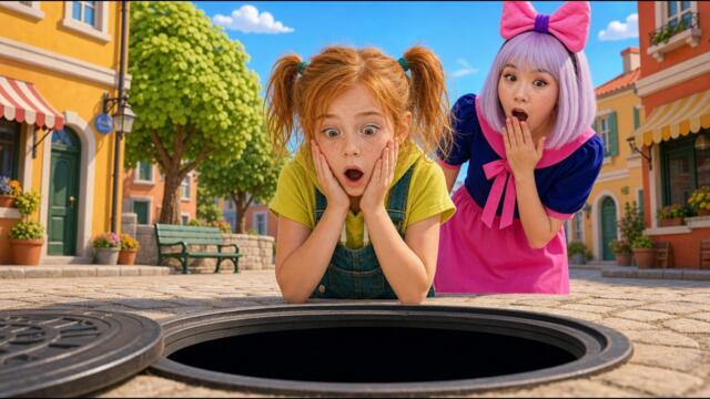 Don't Jump on the Manhole Cover with new heroes | Kids Funny Songs