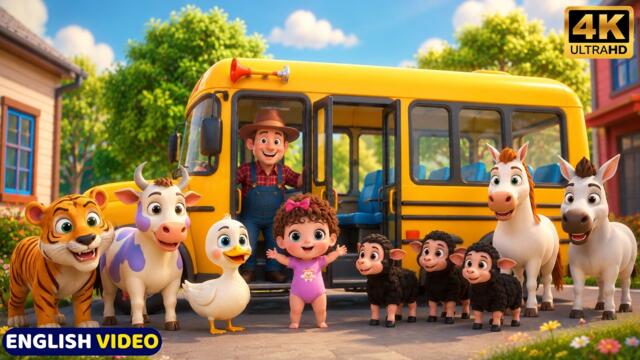 Wheels On The Bus 🚌 + Old MacDonald + More GogoGaga Nursery Rhymes & Kids Songs