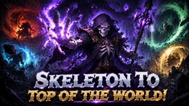 【FULL】Starting as a skeleton, I evolved all the way to the top of the world!