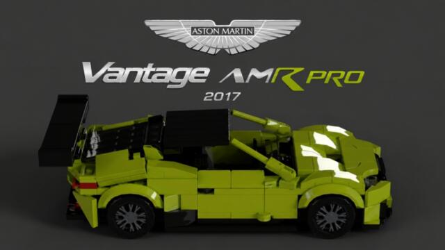 Lego Speed Champions Aston Martin Vantage AMR Pro | MOC Review