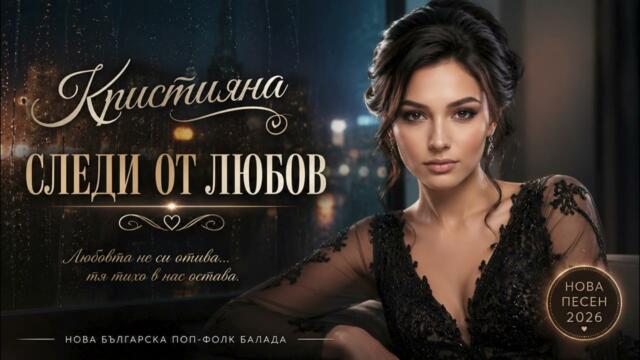 Кристияна - Следи от любов | Нова българска поп-фолк балада 2026