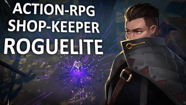 Playtesters wanted! Two years of progress on our weird ARPG/shop keeper/roguelite hybrid.