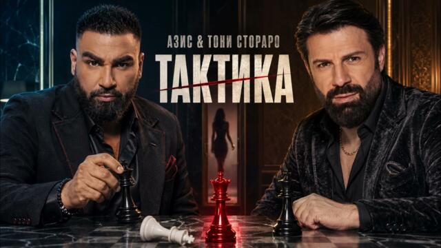 АЗИС & ТОНИ СТОРАРО – „ТАКТИКА“ 🔥 | ПОП-ФОЛК ХИТ 2026