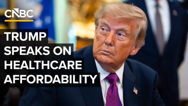 Президент Трамп делает заявление о доступности медицинского обслуживания — 31.08.2026