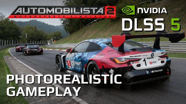 DLSS5 in Automobilista 2 - Photorealistic Gameplay