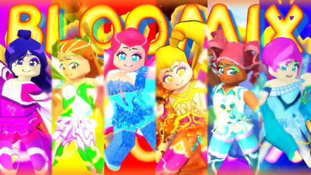 WINX CLUB: Bloomix Transformation on Roblox [Roblox MMD]