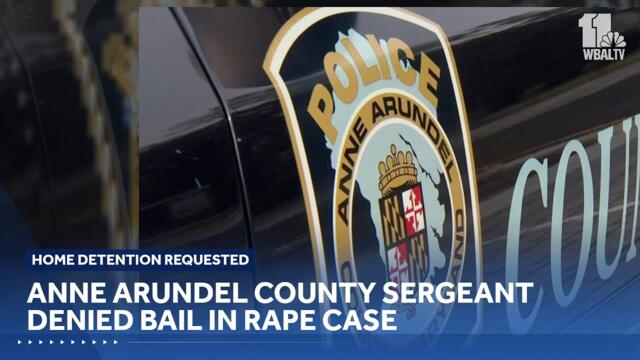 Anne Arundel County sergeant denied bail in rape case