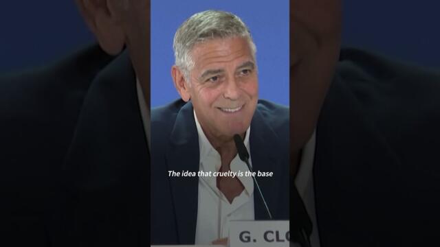 Clooney: US government run by 'least qualified people' | AFP