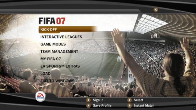 FIFA 07 PC Gameplay UHD [4K60FPS]