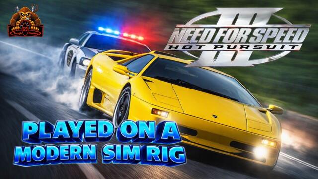 Need For Speed 3 Hot Pursuit - Classic Retro Racer Playthrough on Modern Sim Gear with POV