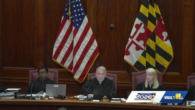 Maryland Supreme Court hears redistricting ballot appeal