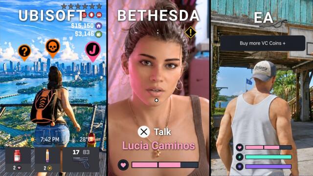 GTA 6, but It’s Made by Different Companies...