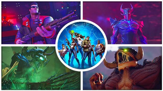 SERIOUS SAM: SHATTERVERSE All Bosses