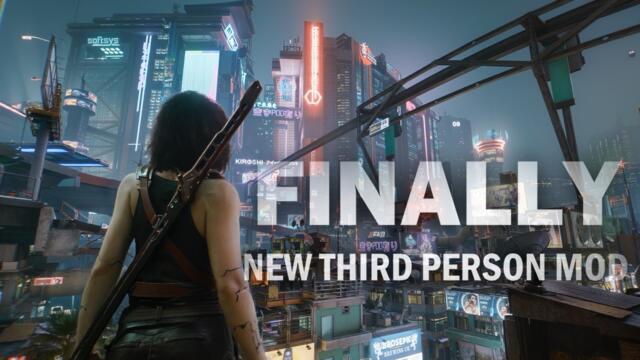 Testing the NEW Third-Person Mod in Cyberpunk 2077