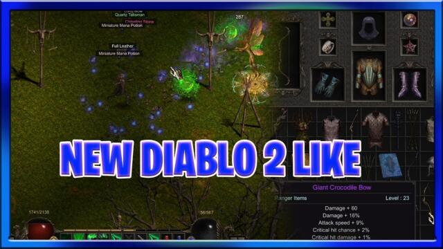 Shadow Dungeon New ARPG :  Diablo 2 like Meets Vampire Survivors First Hour Impressions