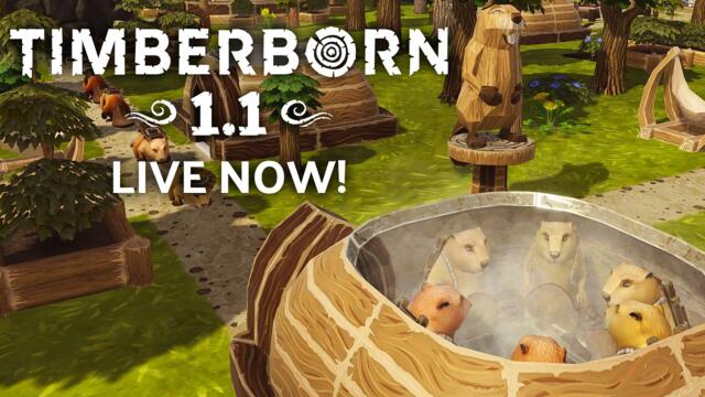 Timberborn Update 1.1 Live Now!