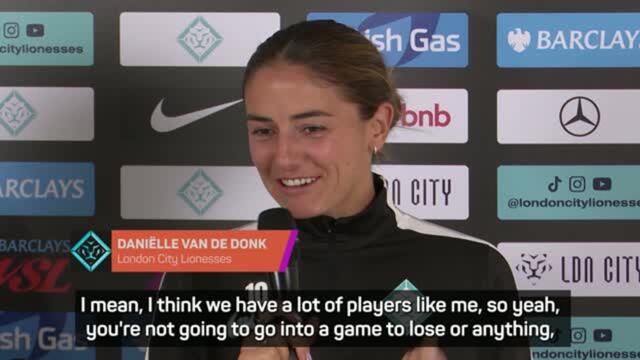 Van de Donk insists London City want to 'win it all'