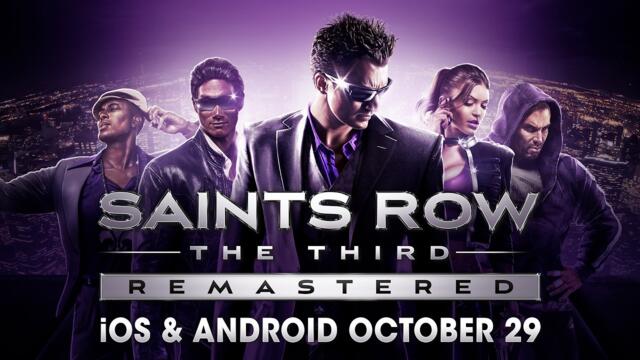 Pre-order Now — Saints Row: The Third Remastered Hits iOS & Android on October 29th!