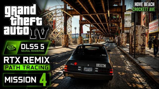 GTA 4 Has NEVER Looked This Real! | DLSS 5 + RTX Remix Path Tracing | RTX 5080