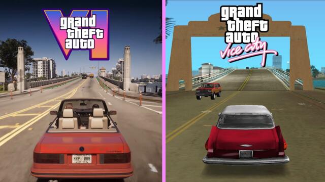GTA 6 vs GTA Vice City
