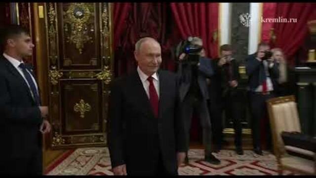 Путин начал встречу с представителями Трампа в Кремле, Уиткоф и Кушнером - 05.09.2026
