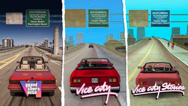 GTA 6 vs Vice City and Vice City Stories Every Location Compared
