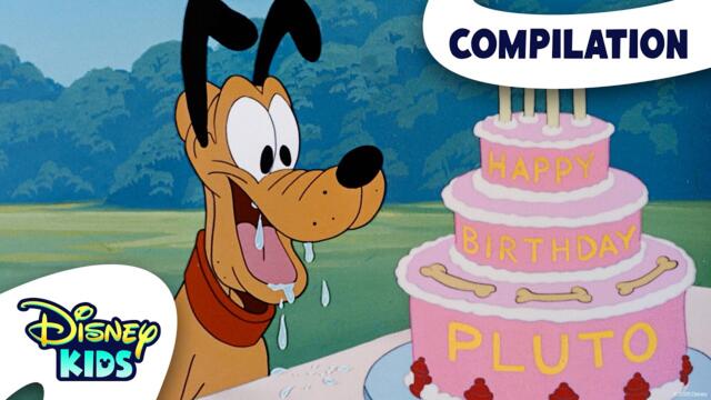 Happy Birthday, Pluto! 🦴🥳🎂 | Mickey & Friends | @disneykids