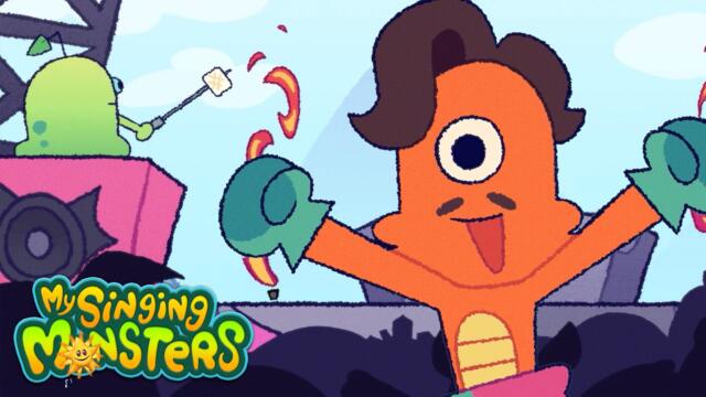 BBNO$ HAS DROPPED A NEW ANIMATED MUSIC VIDEO WITH MY SINGING MONSTERS!!