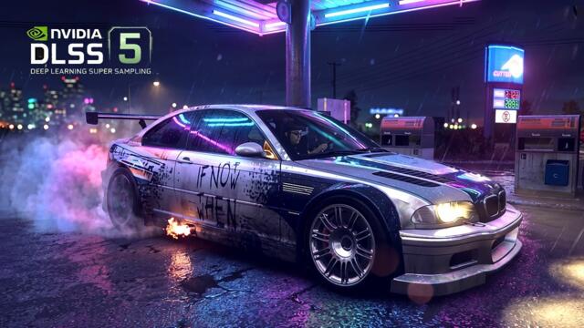 DLSS 5 in Need for Speed Unbound