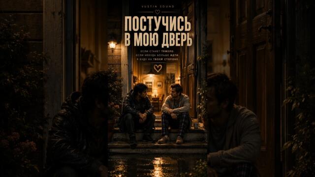 🎶Я БУДУ РЯДОМ | "Постучись в мою дверь" | VUSTIN SOUND