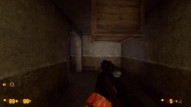 Black Mesa gameplay but with some mods I installed