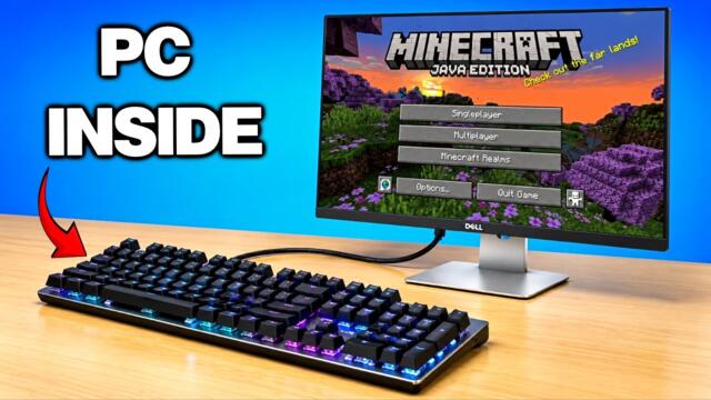 I Built a PC Inside a Keyboard!