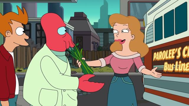 Zoidberg Reunites with His Girlfriend - Futurama