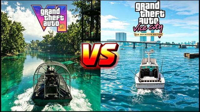 VICE CITY THEN VS NOW | GTA 6 VS DEFINITIVE EDITION