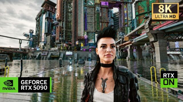 [4K] Cyberpunk 2077 RTX 5090 DLSS 5 Mod Ultra Path tracing - STUNNING Realistic Graphics | +300 Mods