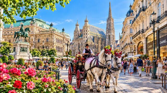 Best of Vienna 4K 🇦🇹 | Walking Tour Through Vienna’s Most Visited Historic Center