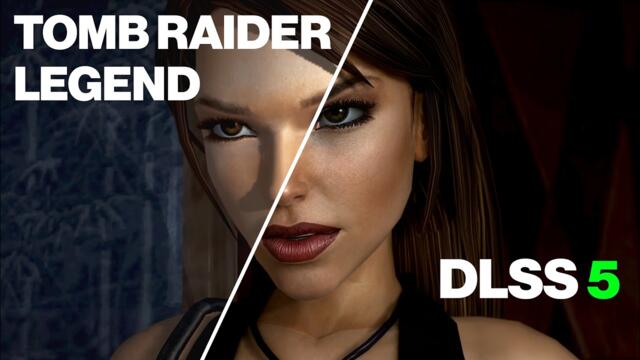Tomb Raider Legend with DLSS 5 | 4K 60FPS Gameplay & Cutscene Comparison | RTX 4070 Ti SUPER