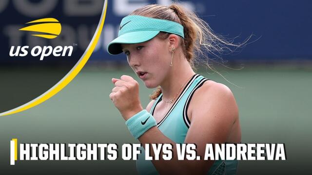 🔥 No. 5 Mirra Andreeva vs. Eva Lys | Full Match Highlights | 2026 US Open