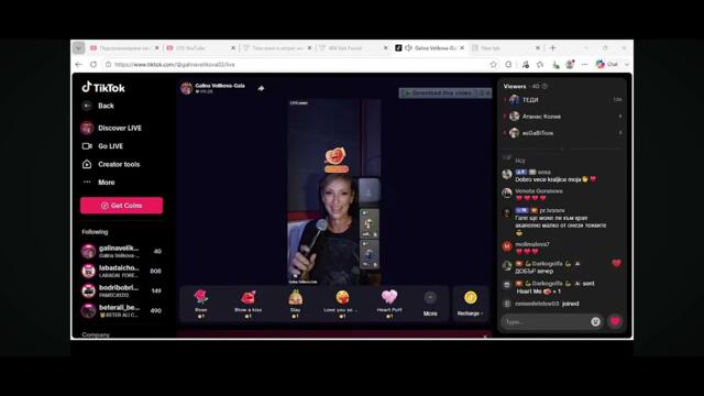 Galina Velikova-Gala @galinavelikova-galaofficia6132 - Barba Yani TikTok Live 07.09.2026